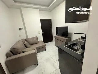  5 شقة مفروشه جديده لم تسكن للايجار في الراهبات الورديه