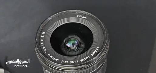  2 Canon EF-S 10-18mm f/4.5-5.6 IS STM Lens