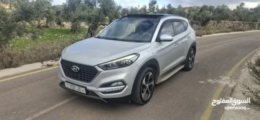  23 جيب هواندي توسان موديل 2016-ماتور 2000ديزل فل فل اضافات مع فتحة سقف بنوراما الجيب فحص شركة ونخب