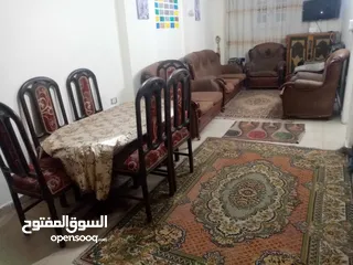  1 شقة للايجار بميامي ترى بحر من  دقيقة محمد نجيب على البحر علي خالد بن الوليد الرئيسي مفروشة