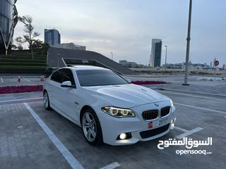  19 للبيع BMW 528 الموتر خليجي ((كيت M كااامل وكالة ))  موديل 2015