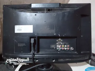  3 شاشه حجم 22، LG كوري أصليه، بيها عطل بالكارت،  الشاشه واللدات شغاله  السعر ب 20