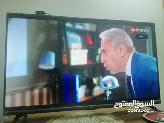  4 شاشة سمارت اندرويد نوع aiwa ياباني 43 بوصة صوت ستيريو وصورة فل فل