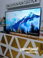  1 شاشه 58جيكارد شبه جديد سمارت