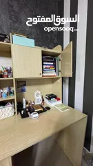  19 مكتب أثاث مكتبي خشبي مع جوارير وخزاين للمنزل لغرفه نوم او غرفة عمل حجم كبير واجهه كامله للبيع