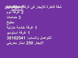  2 flat for rent in riffa