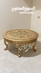  2 طاولة ذهبية اخت الجديدة