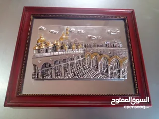  4 برواز من النحاس و القصدير وقشره فضه مجسم 3D روعه