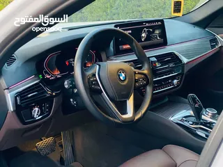  5 BMW 530i موديل 2022