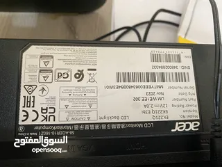  6 شاشه acer مستعمله مش مستخدمه