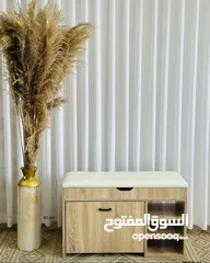  7 خزانة احذية قلاب  من 3دفتين مع رفوف   مصنوعه من خشب mdf جوده ممتازه وتقيله 115 الارتفاع / 65 العرض /