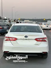  6 كامري خليجي موديل 2019 سبورت بدون حوادث رقم تنين الفئه LE بصمه رنكات كرومات مثبت تحكم شاشي كامرا