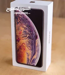  1 ايفون XS MAX بحاله ممتازة