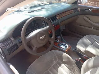  6 أودي a6 2400 موديل 2002  للبيع السعر على 25000على نقدي الله يبارك لصاحب نصيب