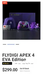  8 FLYDIGI APEX 4 EVANGELION LIMITED EDITION