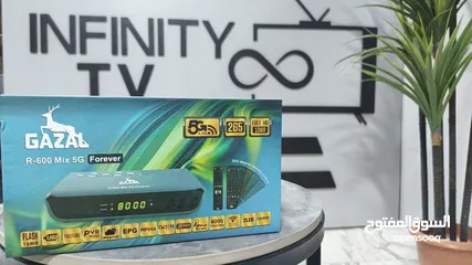  1 ريسفير غزال R600max مع اشتراك لمدة  10 سنوات بأقل سعر بالمملكه