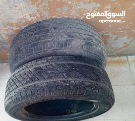  3 كوشوك عدد 2 دانلب قياس 235/55R18 كثر من نص عمر