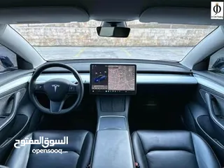  8 Tesla model 3 long range dual motor 2021 540km  Autoscoure B+ السعر 21000 قابل للتفاوض بعد المعاينة