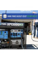  9 مولد DuroMax XP13000HX Dual Fuel المحمول - يعمل بالبنزين أو البروبان بقوة 13000 واط