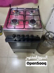  1 Cooking range with small cylinder nadar gas