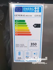  2 ثلاجة جنرال ديلوكس استوك حجم 420 لتر لون استيل توفير عالي كهرباء