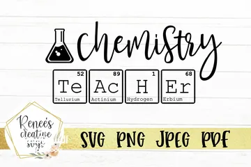  1 معلم كيمياء أحادي و ثنائي اللغة