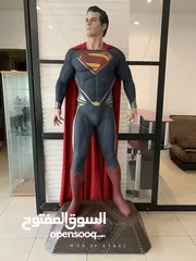  2 Superman life size statue 1:1 مجسم سوبرمان بالحجم الطبيعي