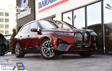  1 بي ام دبليو iX كهربائية بالكامل وارد وكفالة وكالة 2023 BMW iX xDrive40