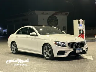  1 مرسيدس E300 مديل 2017 بنوراما فول ابشن AMG اصل من داخل بني وكاله