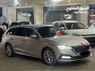  3 سكودا اوكتافيا ستيشن A8 2021 عداد قليل و فحص نخب ، بحالة الوكالة ، إضافات كاملة