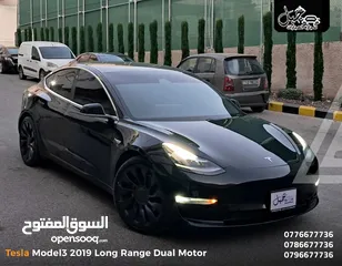  3 تيسلا 3 2019 لونج رينج Dual Motor كاش او اقساط
