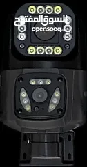  2 كاميرا واي فاي V380 مزدوجة العدسة ذكية مع رؤية ليلية وكشف حركة  WiFi Smart Net Camera V380