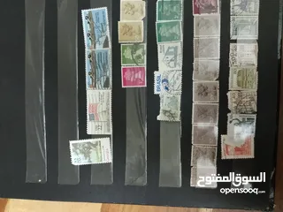  3 طوابع قديمة من مختلف البلدان العربية والأجنبية بسعر ممتاز الطابع الواحد