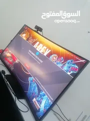  1 Tuf Gaming curved monitor VG27V 165 hz full HD 27
