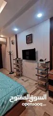  26 شقه مفروشه فاخره جدا للايجار بمنطقه مرج الحمام قريبه من الخدمات طابق ثالث / يوجد مصعد