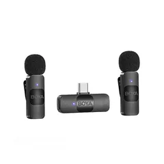 3 BOYA BY-V20 Ultracompact 2.4GHz Type-C Wireless Microphone System مايكرفون تايب سي