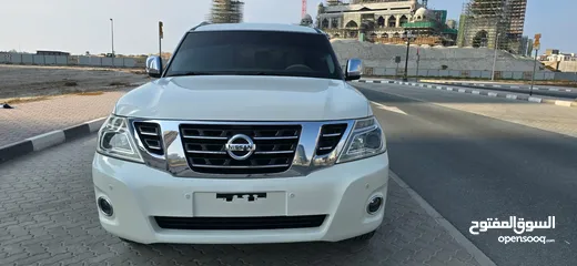  15 Nissan patrol 2014 big engine full option orginal paint no accident