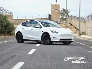  12 Tesla model 3 2023 ممشى قليل  فحص كامل أوتوسكور ق  B+(86)الوان مختلفه وداخلي ابيض او اسود واسعارر