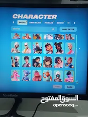  5 حساب عرق فورتنايت 198سكن  وطور الزومبي القديم