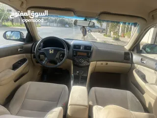  5 اكورد 2003 بنزين محرك 2000 cc  السيارة وكالة