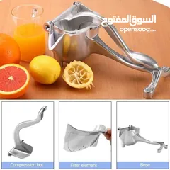  2 عصاره يدوي فولاذ عصارة حمضيات برتقال ليمون رمان العصارة اليدويه عصارة الفواكه