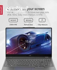  8 جديد - Lenovo Legion 5 15.6" WQHD 165Hz Laptop Ryzen 7 7735HS 16GB RAM 512GB SSD RTX 4060 8GB Grey