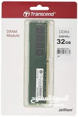  3 pc transcend DDR4 32 GB ram COMPUTER رامات كمبيوتر مكتبي 32 جيجا 