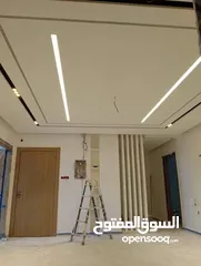  8 ديكورات و جبسمبورد  كافة اعمال ال جبس بورد والاسقف المعلقة و بديل الخشب و بديل الرخام