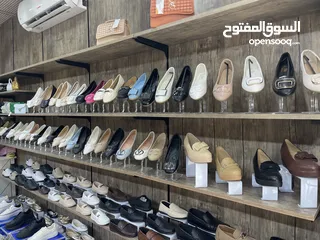  11 تصفية محل احذية نسائي شبابي اطفال بيع جمله