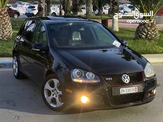  18 VW GOLF MK5 GTI 2009 جمرك رساله مفتوحه