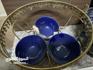  3 مجموعة صحون  متنوعة