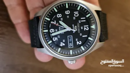  6 ساعه سيكو ياباني وكاله تضوي الليل SEIKO SPORT JAPAN