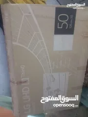 2 شاشة LG  50 بوصة سمارت  ريموت ماوس وأوامر صوتية