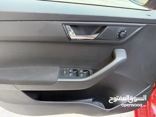  15 سكودا فابيا ترخيص 2021 محرك 1000 بنزين اوتوماتيك 105 حصان